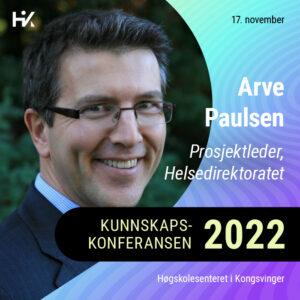 Portrettfoto Arve Paulsen